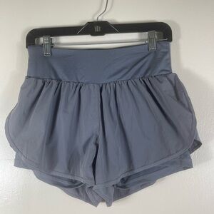 CADMUS Gray Workout Athletic Gym Running Shorts Womens Size medium